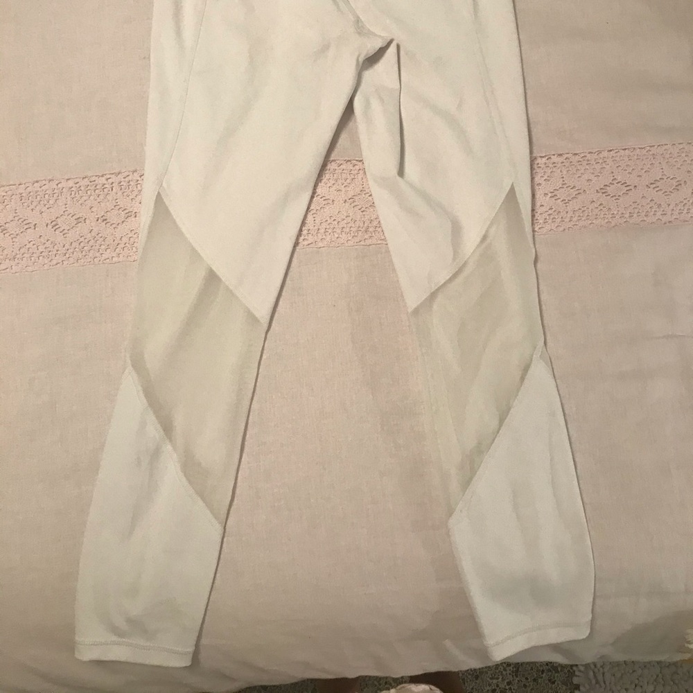 Size Small White Athleta Leggings